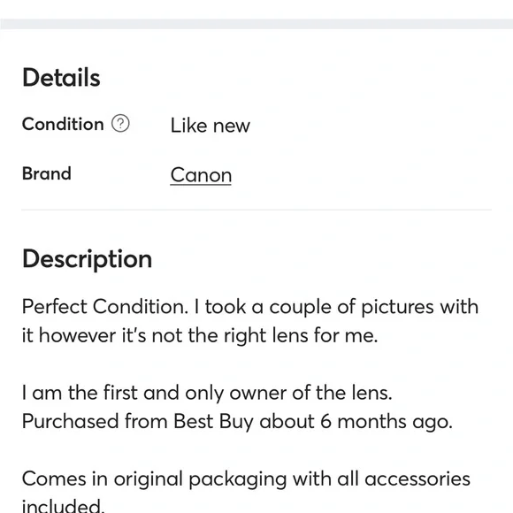 Canon EF 24-70mm f/2.8L II USM Lens - Picture 7 of 7